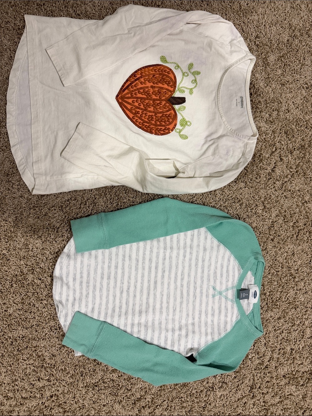 GAP Mint Green Owl Long-Sleeve Tee - Mint & Teal - Picture 2 of 6